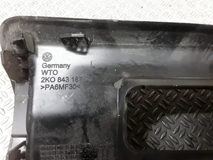 Volkswagen Caddy (2004 - 2010) 2K0843187C Прочая отделка задней двери — фото 2
