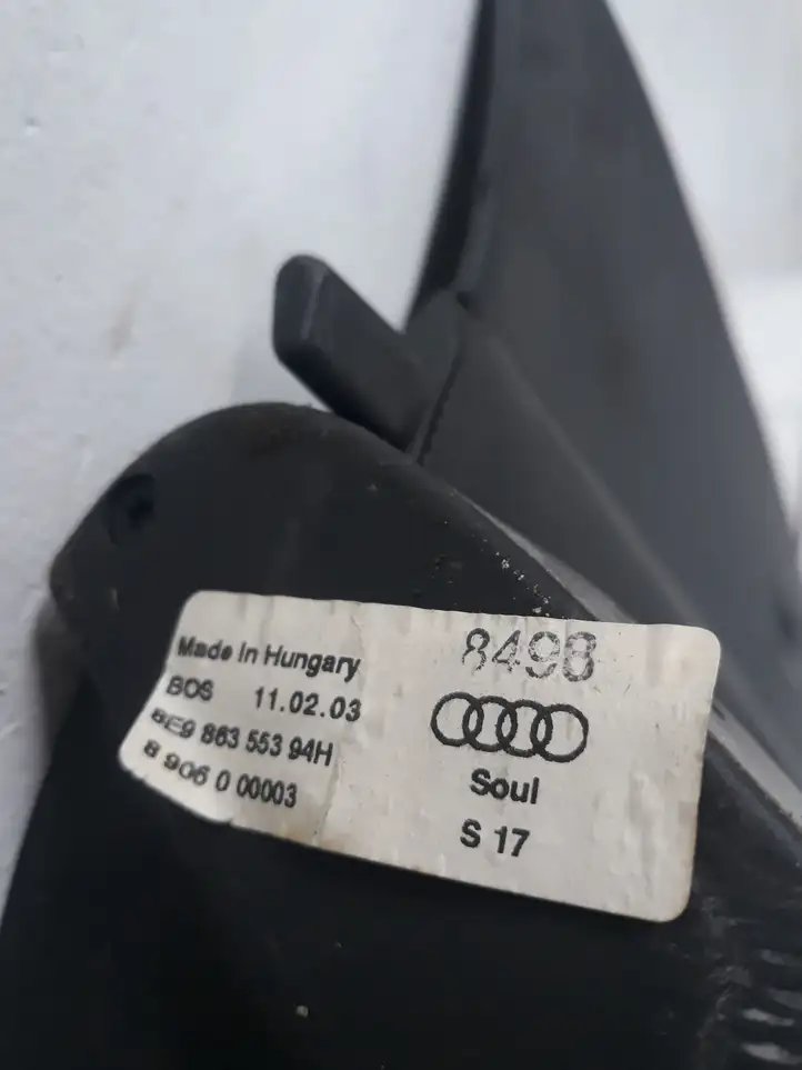 Audi A4 S4 B6 8E 8H (2000 - 2006) 8E986355394H Шторка — фото 5