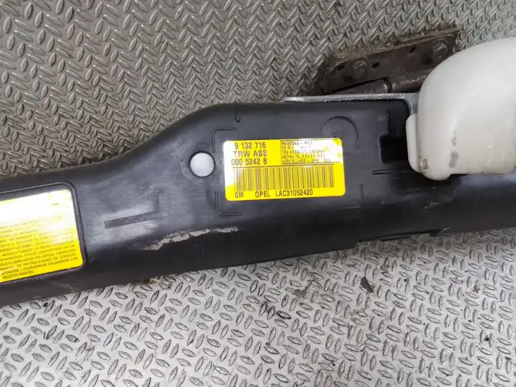 Opel Astra G (1998 - 2004) 9132716 Боковая подушка безопасности шторка — фото 2