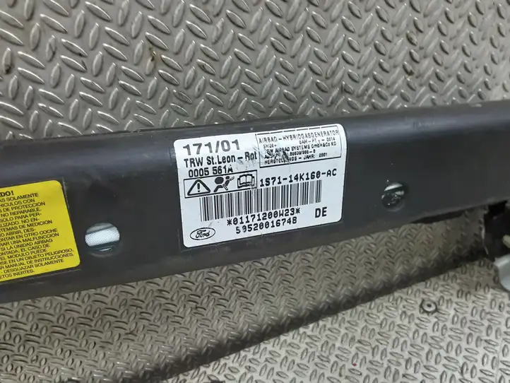 Ford Mondeo Mk III (2000 - 2007) 1S7114K160AC Боковая подушка безопасности шторка — фото 3