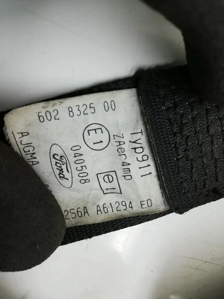 Ford Fusion (2002 - 2005) 2S6AA61294 Задний ремень безопасности — фото 6