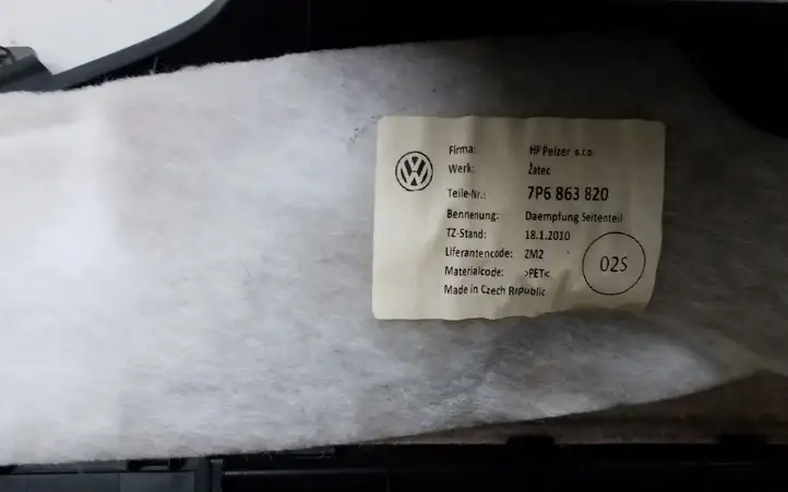 Volkswagen Touareg II (2010 - 2018) 7P6863820 Боковая обшивка багажника — фото 8