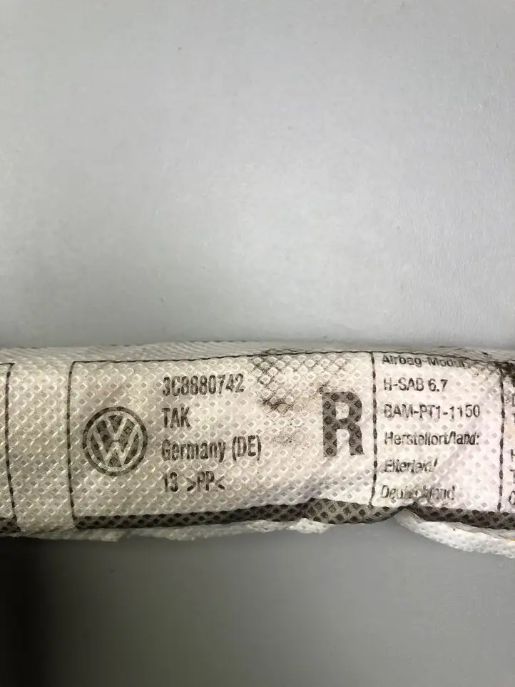 Volkswagen PASSAT CC (2012 - 2017) 3C8880742C Боковая подушка безопасности шторка — фото 4