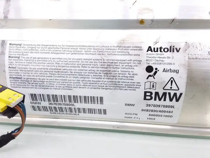 BMW 5 E60 E61 (2004 - 2010) 3970809 Подушка безопасности пассажира — фото 4