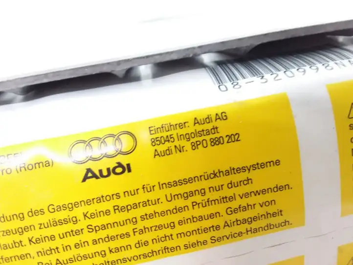 Audi A3/S3 8P (2003 - 2005) 8P0880202 Подушка безопасности пассажира — фото 5