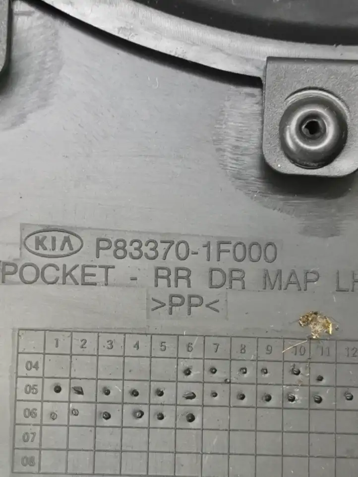 Kia Sportage (2004 - 2008)  P833701F000 Обшивка задней двери