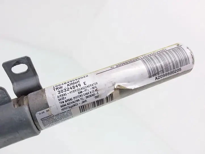 Mercedes-Benz CLK A209,C209 (2002 - 2009) 2098600205110305039097 Боковая подушка безопасности шторка — фото 3