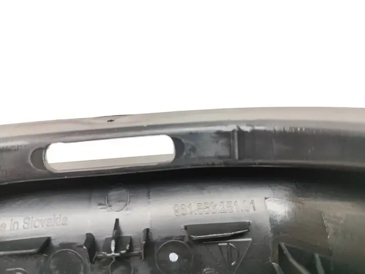 Porsche 718 Cayman 982 982c (2016 - ) 98155325101 Другая деталь консоли (туннеля) — фото 3