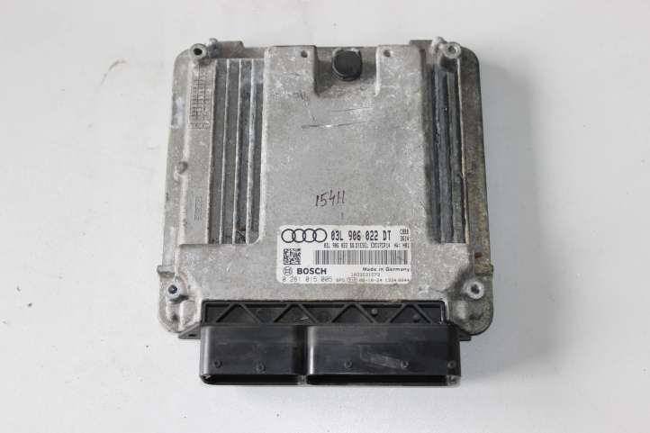 03L906022DT Audi A3 S3 A3 Sportback 8P Galios (ECU) modulis