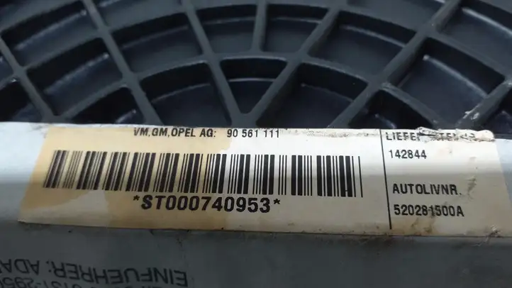 Opel Astra G (1998 - 2004) 90561111 Подушка безопасности пассажира — фото 5