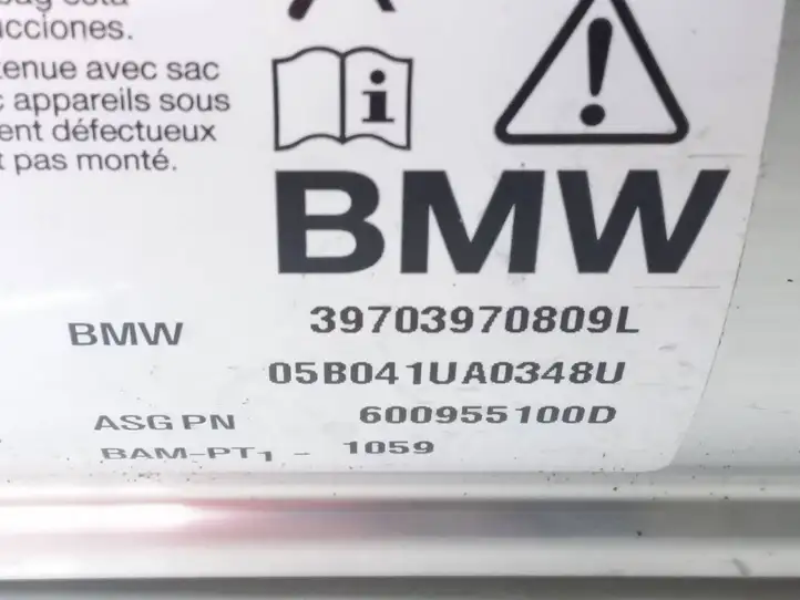 BMW 5 E60 E61 (2004 - 2010) 39703970809L Подушка безопасности пассажира — фото 2