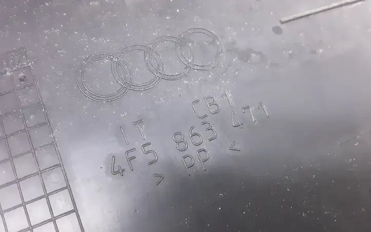 Audi A6 S6 C6 4F (2004 - 2008) 4F5863471 Отделка порога багажника — фото 3