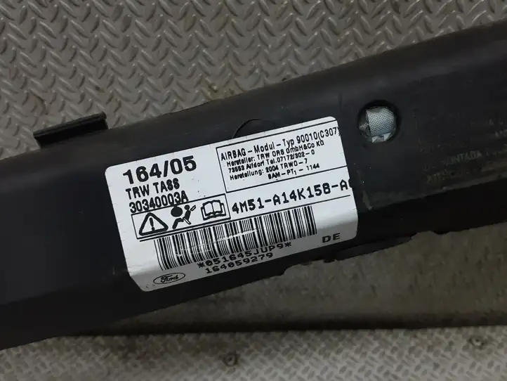 Ford Focus (2005 - 2008) 4M51A14K158AE Боковая подушка безопасности шторка — фото 2