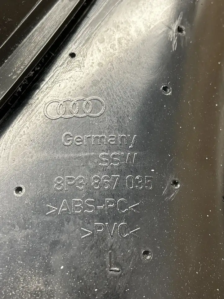 Audi A3/S3 8P (2004 - 2008) 8P3867035 Обшивка задней двери — фото 4