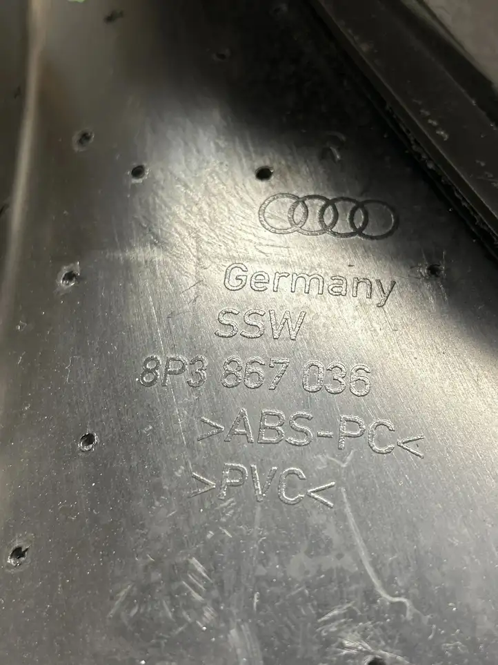 Audi A3/S3 8P (2004 - 2008) 8P3867036 Обшивка задней двери — фото 4