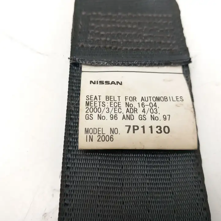 Nissan Navara D40 (2004 - 2015) 7P1130 Задний ремень безопасности — фото 2
