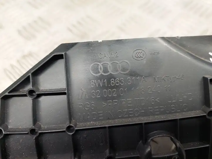 Audi A4 S4 B9 (2015 - 2019) 8W1863311A Другая деталь консоли (туннеля) — фото 2
