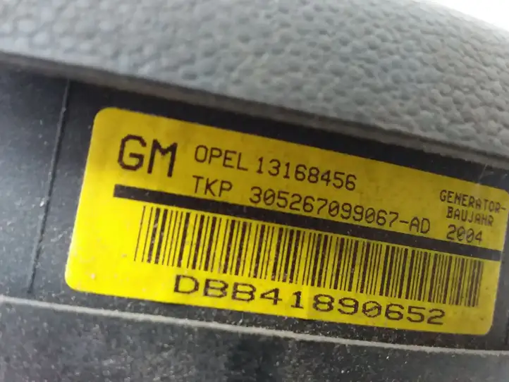Opel Astra H (2004 - 2009) 13168456 Подушка безопасности руля — фото 3