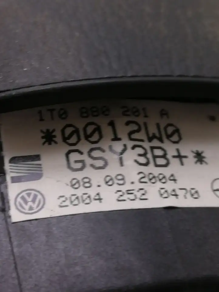 Volkswagen Touran I (2003 - 2010) 1T0880201A Подушка безопасности руля — фото 2