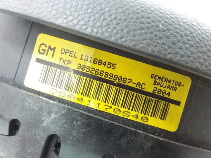 Opel Astra H (2004 - 2009) 13168455 Подушка безопасности руля — фото 3