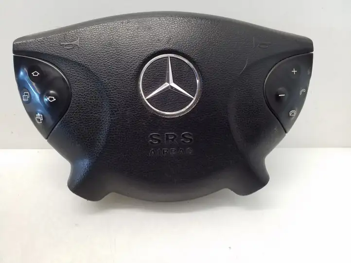 Mercedes-Benz E W211 (2002 - 2009) 61245240F Подушка безопасности руля — фото 1
