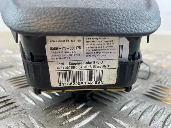 Ford Ecosport (2013 - 2018) 0589P1000175 Подушка безопасности руля — фото 3