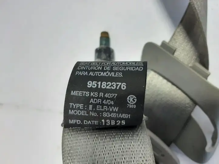 Opel Antara (2011 - 2017) 95182376 Задний ремень безопасности — фото 3