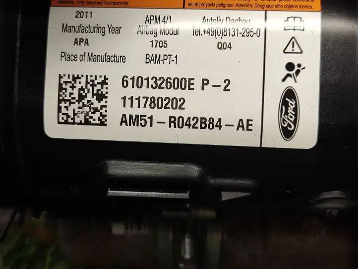 Ford Focus Grand C-MAX (2010 - 2019) AM51R042B84AE Подушка безопасности пассажира — фото 2