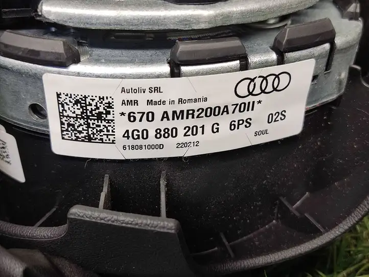 Audi A6 C7 (2011 - 2014) 4G0880201G Подушка безопасности руля — фото 2