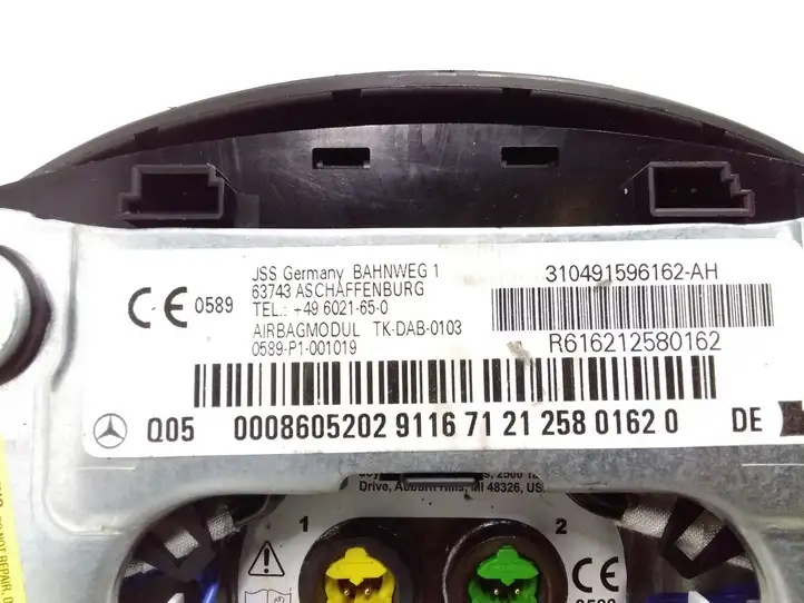 Mercedes-Benz ML W164 (2005 - 2011) 0008605202 Подушка безопасности руля — фото 4