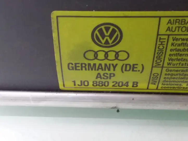 Volkswagen Bora (1998 - 2005) 1J0880204B Подушка безопасности пассажира — фото 2