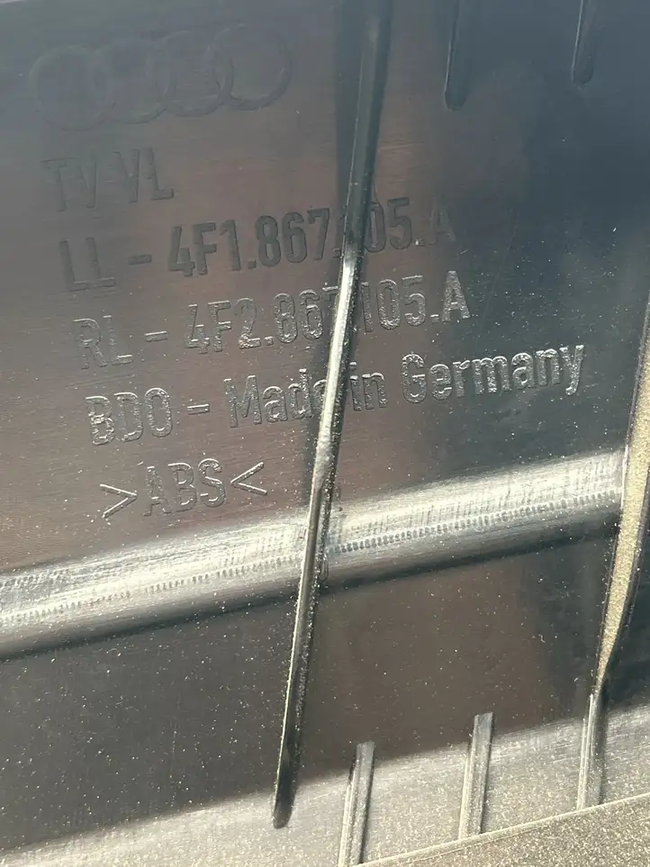 Audi A6 S6 C5 4B (2001 - 2004) 4F2867105A Обшивка передней двери — фото 3