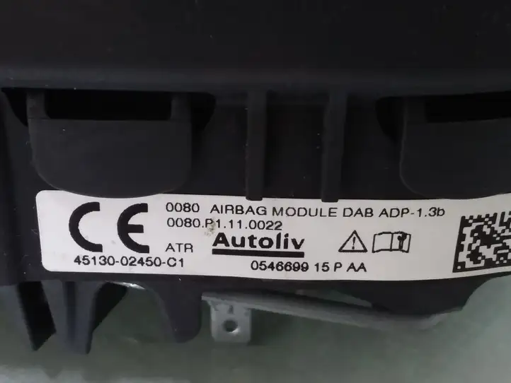 Toyota Auris E180 (2012 - 2018) 4513002450 Подушка безопасности руля — фото 3