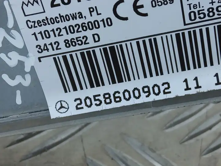Mercedes-Benz C W205 (2014 - 2021) 2058600902 Подушка безопасности сиденья — фото 2