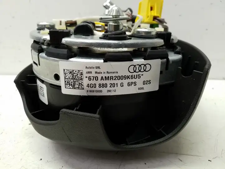Audi A6 C7 (2011 - 2014) 4G0880201G Подушка безопасности руля — фото 3