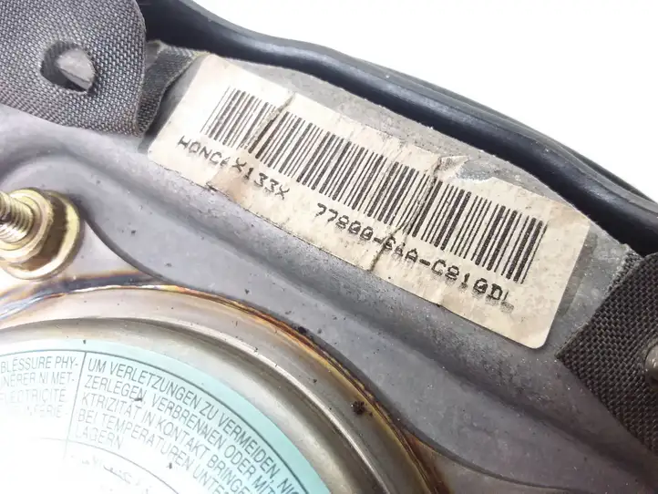 Honda Civic (2001 - 2005) 77800S6AG810DL Подушка безопасности руля — фото 3