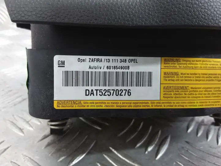 Opel Zafira B (2003 - 2006) 13111348 Подушка безопасности руля — фото 4