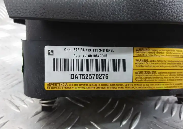 Opel Zafira B (2003 - 2006) 13111348 Подушка безопасности руля — фото 5