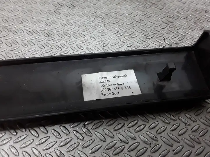 Audi A4 S4 B6 8E 8H (2000 - 2006) 8E0867419 Обшивка задней двери — фото 3