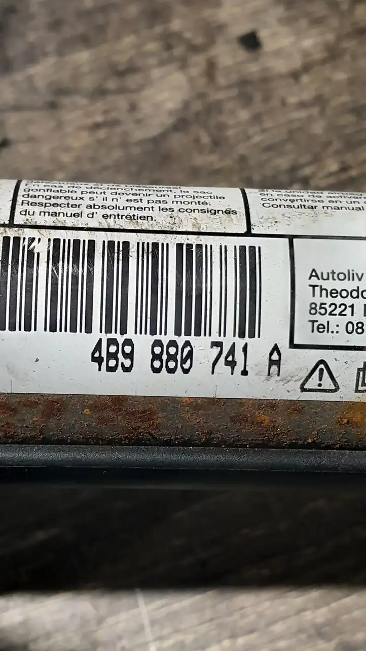 Audi A6 S6 C6 4F (2004 - 2008) 4B9880741A Боковая подушка безопасности шторка — фото 2