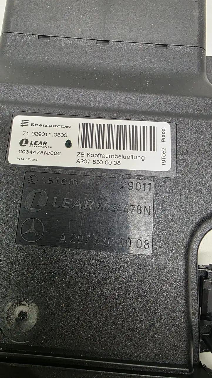 Mercedes-Benz SL R231 (2012 - 2019) A2078300008 Вентилятор вентиляции сиденья — фото 2