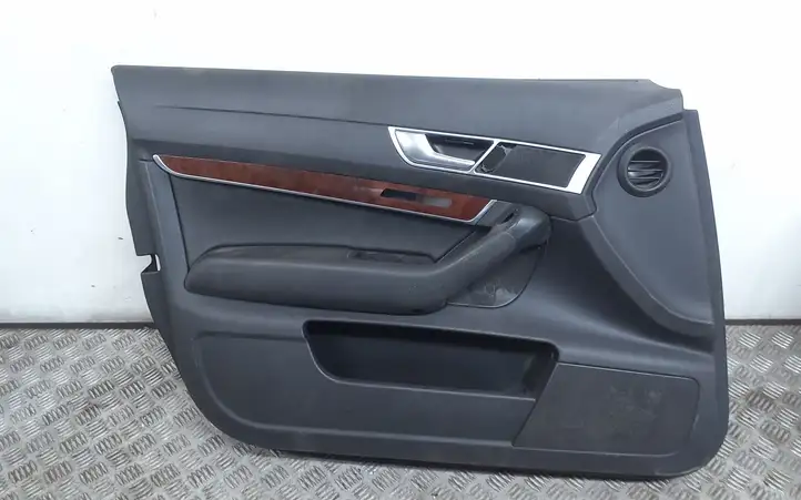 Audi A6 S6 C6 4F (2004 - 2008) 4F1867105A Обшивка передней двери — фото 1
