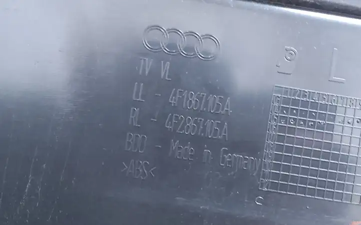 Audi A6 S6 C6 4F (2004 - 2008) 4F1867105A Обшивка передней двери — фото 10