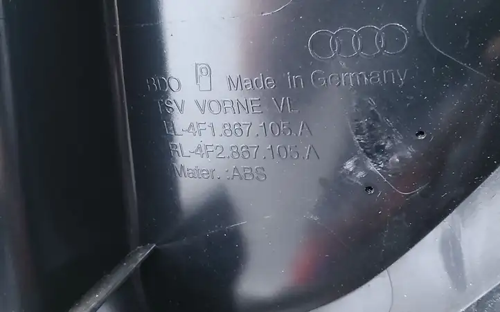 Audi A6 S6 C6 4F (2004 - 2008) 4F1867105A Обшивка передней двери — фото 11