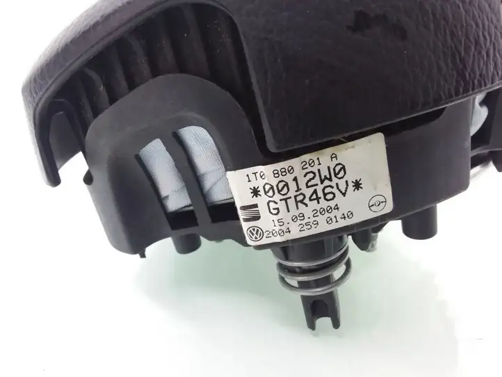 Volkswagen Touran I (2003 - 2010) 1T0880201A Подушка безопасности руля — фото 3