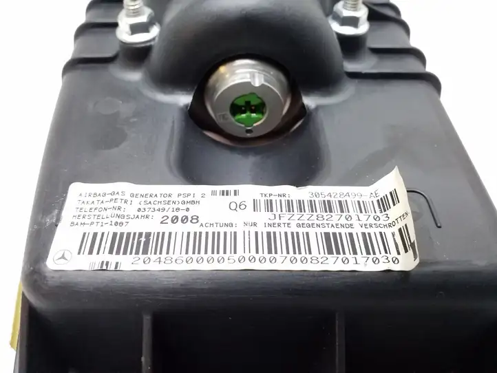 Mercedes-Benz C W204 (2007 - 2014) 2048600005 Подушка безопасности пассажира — фото 4