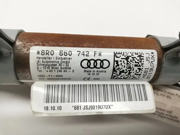 Audi Q5 SQ5 (2008 - 2012) 8R0880742F Боковая подушка безопасности шторка — фото 2