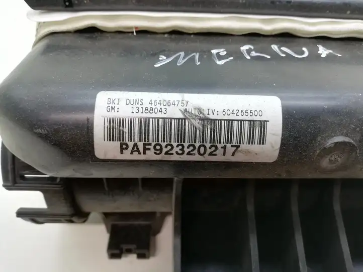 Opel Meriva A (2006 - 2010) 604267500B Подушка безопасности пассажира — фото 3