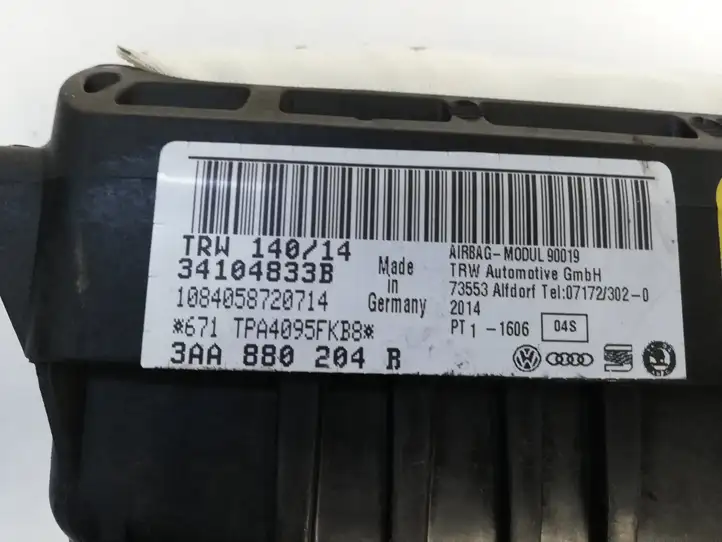 Volkswagen PASSAT B7 (2011 - 2014) 3AA880204B Подушка безопасности пассажира — фото 6
