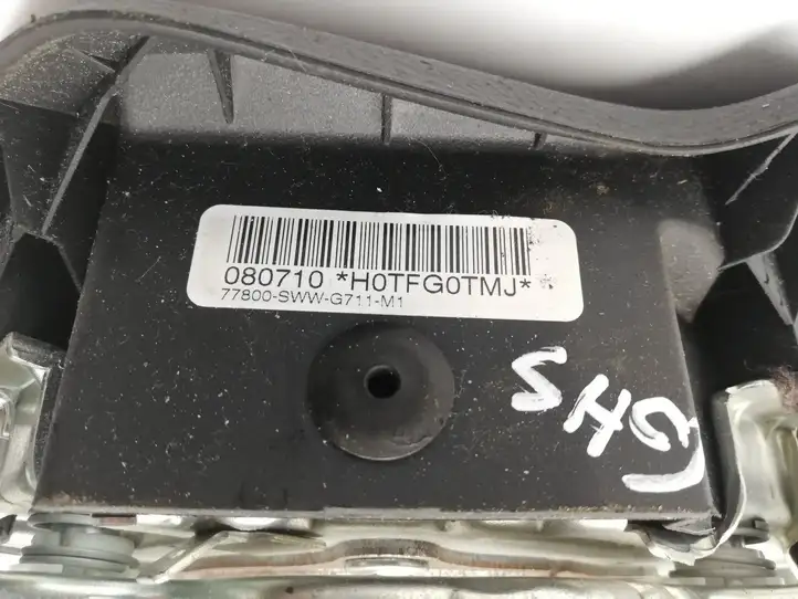 Honda CR-V (2009 - 2012) 77800SWWG711M1 Подушка безопасности руля — фото 3